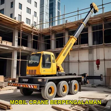 Mobil Crane Optimal untuk Konstruksi Rangka Baja Gedung JEC